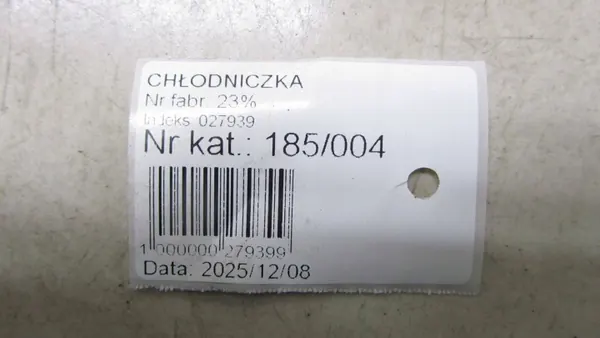 Refroidisseur d'huile Mercedes OEM A0995001300 - Occasion image 5
