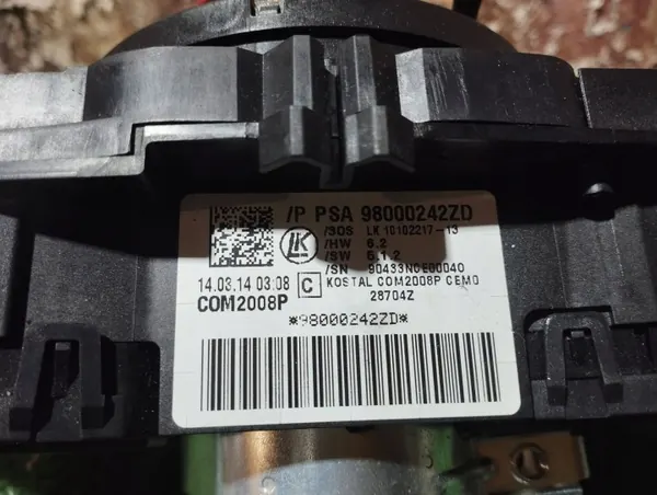 Conjunto Interruptor Peugeot 508 OEM 98000242ZD image 5