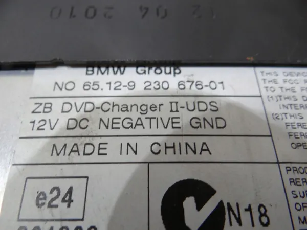 DVD-vaihtaja OEM 9230676 BMW F01 F02:lle image 3