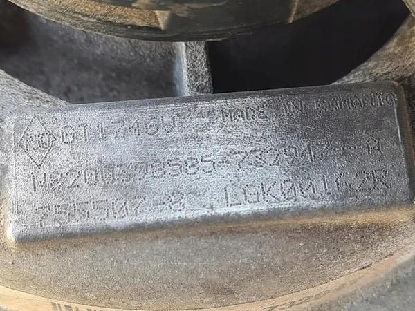 Turbocompresor Renault Laguna II Scenic Megane 1.9DCI 8200398585 image 6