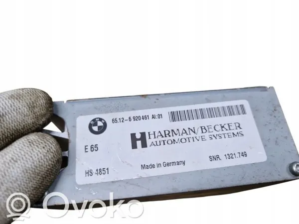 HiFi-förstärkare OEM 65126920461 för BMW E60/E61/E63/E64/E65 image 3
