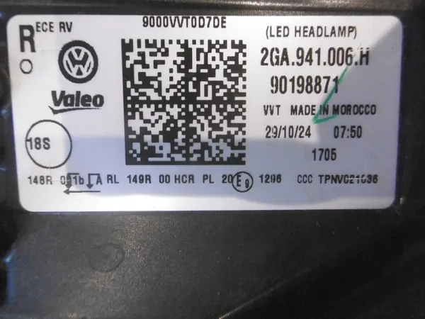 VW T-ROC LIFT 2GA FULL LED 2GA941006H image 3