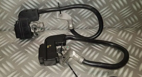 BMW 5 E60 LCI E61 Lift Minuspol Kabel 9164346 image 3