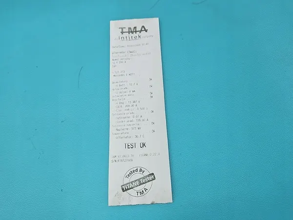 Vaihtovirtageneraattori Mercedes W211 2.2 CDI A0131549002 image 7