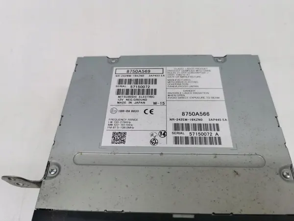 Radio mit Navigation OEM 8750A569 für Mitsubishi Outlander image 6