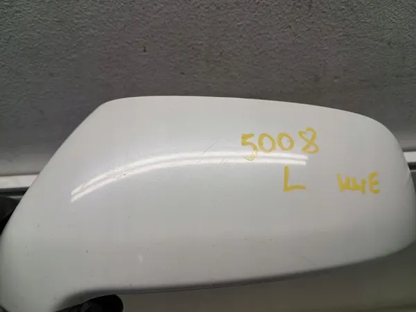 Peugeot 5008 3008 Couvercle de Miroir Gauche KWE - Perle Blanche GRZ21208 image 4