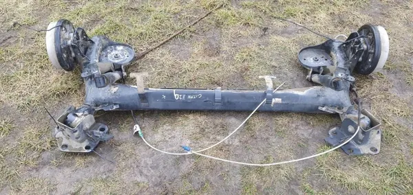 Bakaxel OEM OŚ BELKA ZAWIESZENIE TYŁ TYLNE BĘBNY image 2