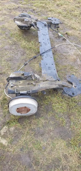 Bakaxel OEM OŚ BELKA ZAWIESZENIE TYŁ TYLNE BĘBNY image 10