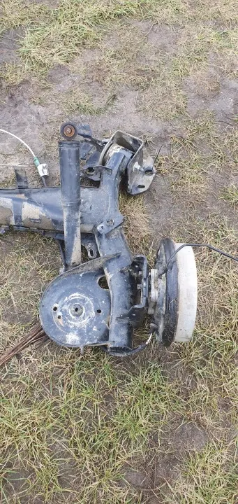 Bakaxel OEM OŚ BELKA ZAWIESZENIE TYŁ TYLNE BĘBNY image 5