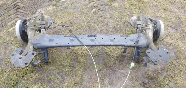 Bakaxel OEM OŚ BELKA ZAWIESZENIE TYŁ TYLNE BĘBNY image 8