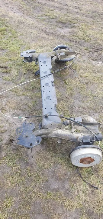 Bakaxel OEM OŚ BELKA ZAWIESZENIE TYŁ TYLNE BĘBNY image 9
