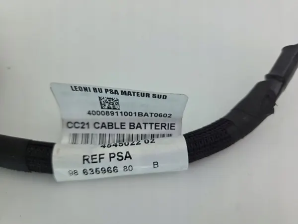 Terminal negativo Citroen e-C3 IV OEM 9863596680 image 10