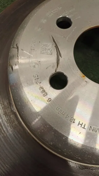 Disques et plaquettes frein arrière BMW 6882246 6882245 image 3