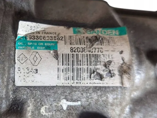 Compressore aria condizionata Renault Kangoo 2008 8200840770 image 7