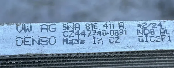 OEM 5WA816411A AC-kondensor för VW Golf VII image 4