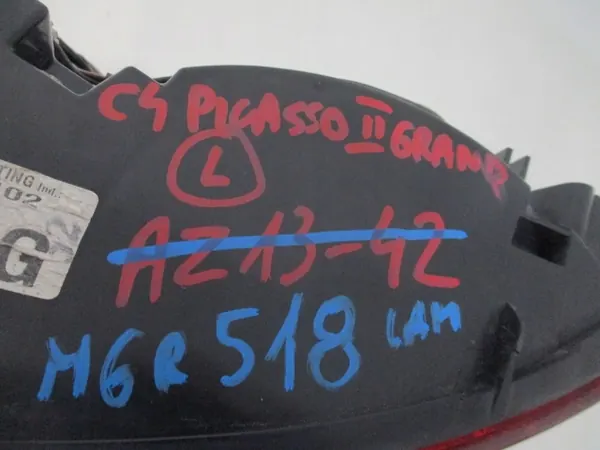 CITROEN C4 GRAND PICASSO II Lámpara Trasera Izquierda image 8