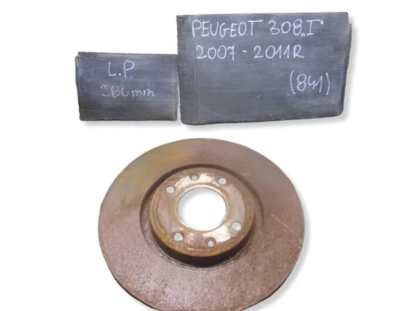 Discos de freno delanteros OEM KBI54058 para Peugeot 308 image 2