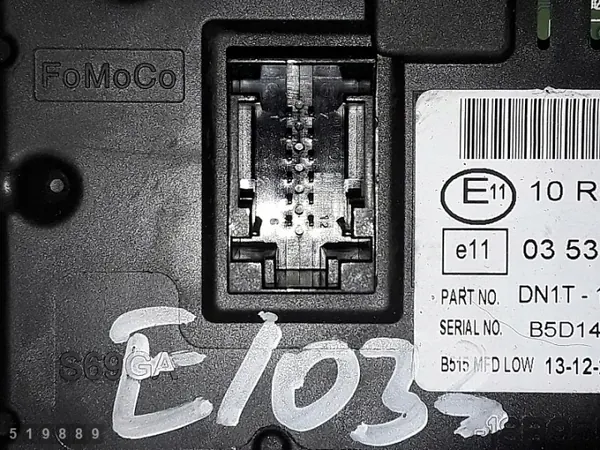 Écran d'affichage Ford B-Max OEM dn1t18b955aa image 5