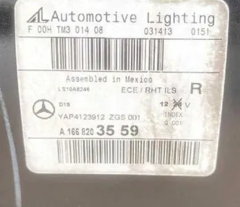 MERCEDES GLS X166 W166 ILS Xenon-Scheinwerfermotor image 3
