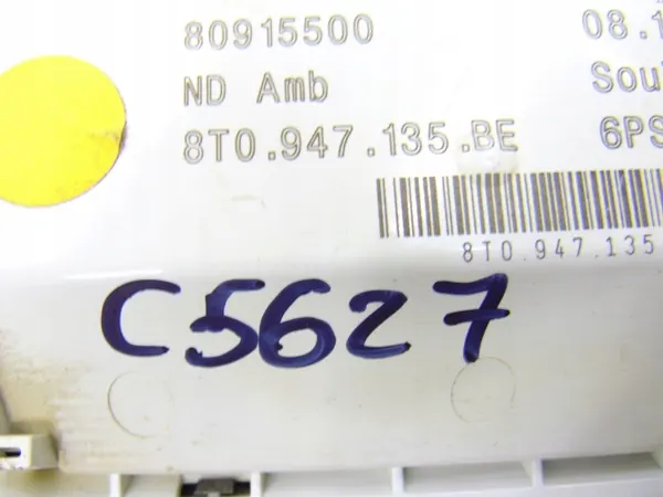 OEM 8T0947135BE Matkustamon Valo Musta Audi A4 B8 image 5