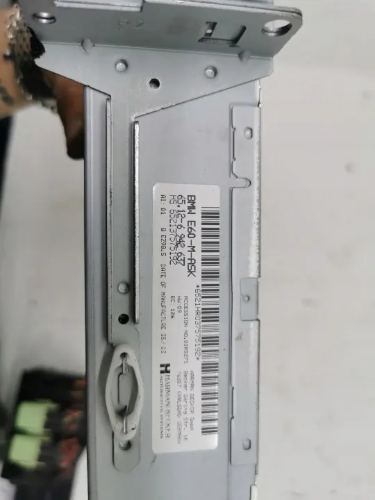 Lecteur de navigation BMW OEM 6942637 pour Série 5 E60/E61 image 10