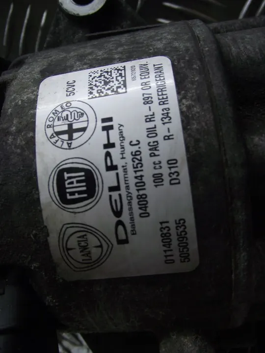 Alfa Romeo AC-kompressori 2012 Giulietta OE 50509535 image 6