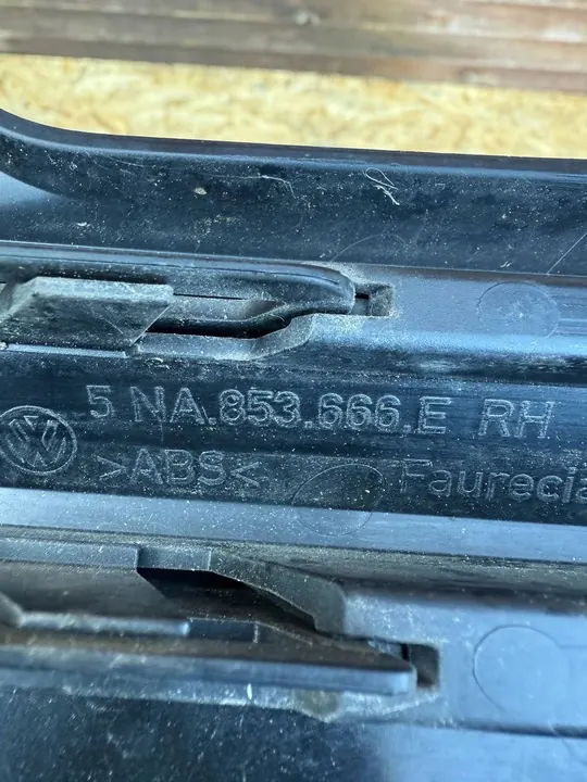 VW TIGUAN II R-LINE GRIGLIA PARAFANGO ANTERIORE DESTRA 2017- 5NA853666E image 10