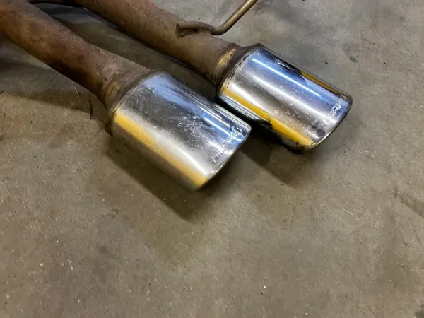 Uitlaatpijp links OEM Mercedes G63 AMG W463 Lift image 6