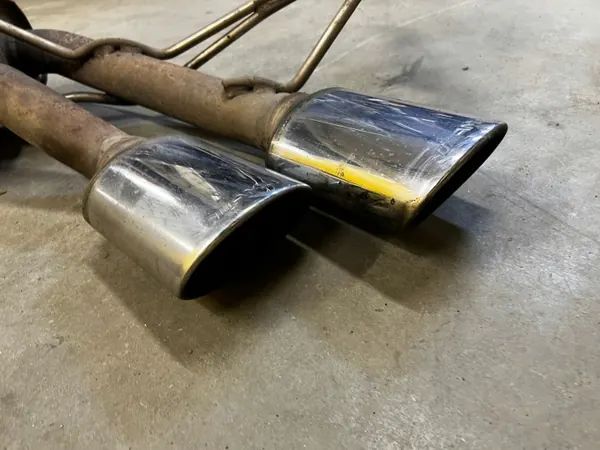 Uitlaatpijp links OEM Mercedes G63 AMG W463 Lift image 7