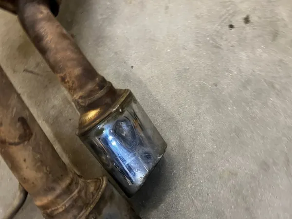 Uitlaatpijp links OEM Mercedes G63 AMG W463 Lift image 9