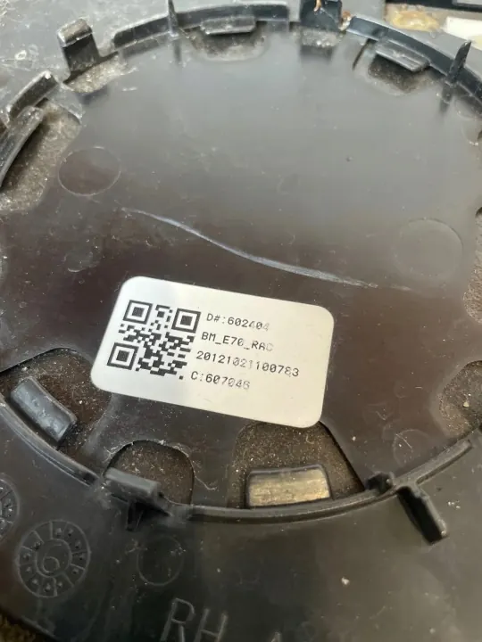 Insert miroir droit BMW X5 E70 OEM 5066112 image 6
