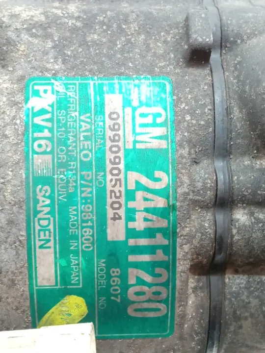 Compresseur AC 24411280 2.0T Saab 9-3 II (2002-2014) image 3