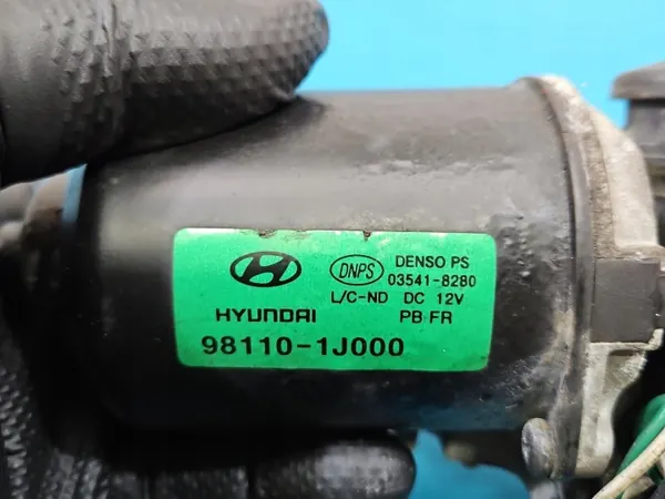 Scheibenwischermotor vorne Hyundai I20 I 08-14 5PIN 98110-1J000 image 5