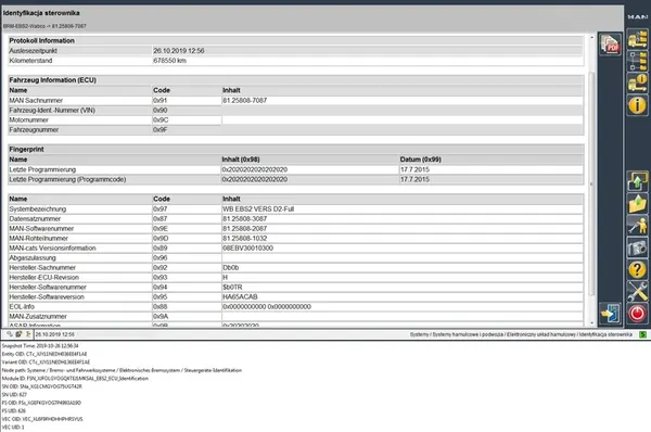 Vanne de frein Wabco EBS2 MAN TGL TGM Autobus OEM 81.52130 image 9