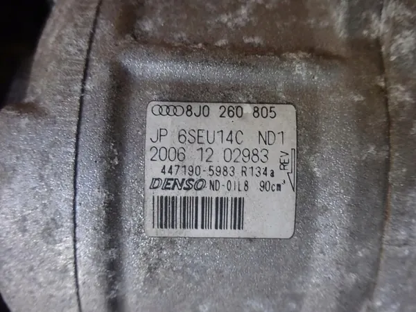 Compressore AC AUDI A3 8P TT 8J 3.2 V6 8J0260805 image 3