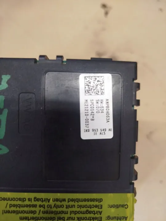 OEM 1K0953549AE Stuurhoeksensor voor VW Golf 5 image 3