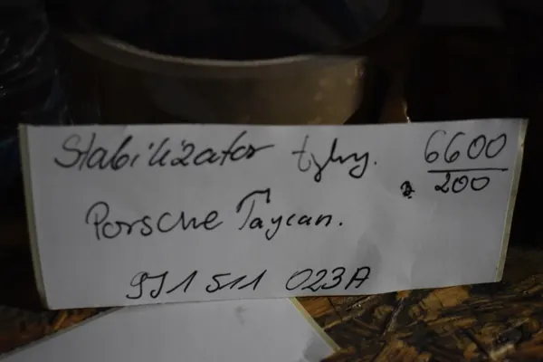 Actieve stabilisator achter OEM 9J1511023A Porsche Taycan image 4