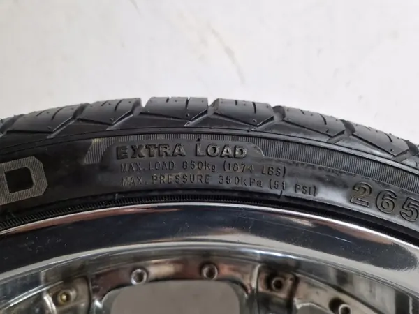 2x All-Season Banden ForceLand Kunimoto F28 265/35 R22 OEM JJJ4 image 5