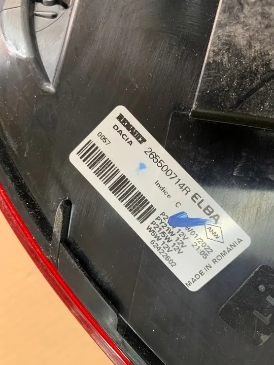 Höger bakljus Dacia Logan III 2021- image 4