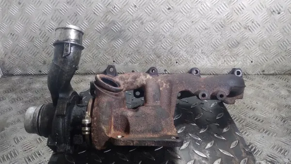 Turbolader mit Krümmer OEM 2J25-2 für Ford - Gebraucht image 3