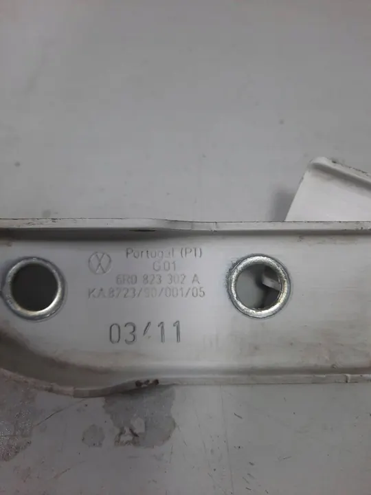 VW Polo bisagra de capó derecha 6R0823302A image 3