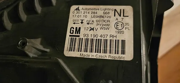 OPEL ZAFIRA B LIFT 05-08 FARO DELANTERO DERECHO BI-XENON OEM image 5