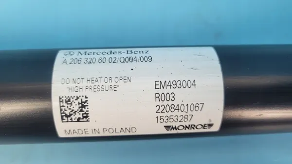 Hinterer Stoßdämpfer OEM W206 A2063206002 image 3