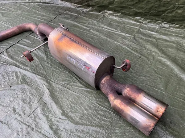 FORD FIESTA MK7 3D ST Silencieux Complet Acier Inox image 3