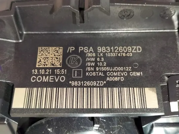 Combinatieschakelaar Toyota Proace City Berlingo IV 18- OEM image 7