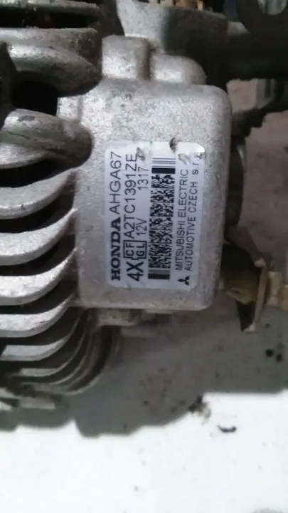 Vaihtovirtageneraattori Honda Civic VIII 1.8 AHGA67 image 6