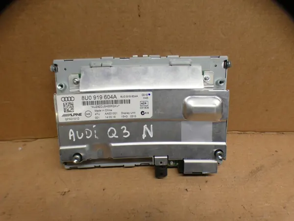 Écran LCD monte-charge Audi Q3 8U OEM 8U0919604A image 3