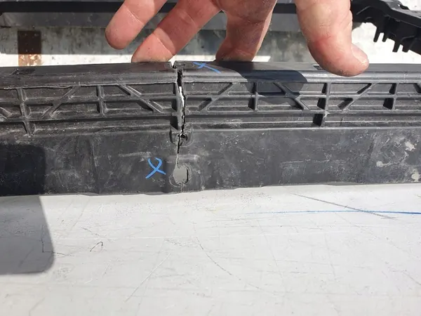 Framstötfångarförstärkning Skoda Karoq 57a805588h image 10