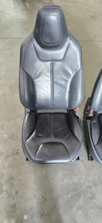 Driver Seat Left Front Tesla Model S Leather OEM 1085815-00 image 3