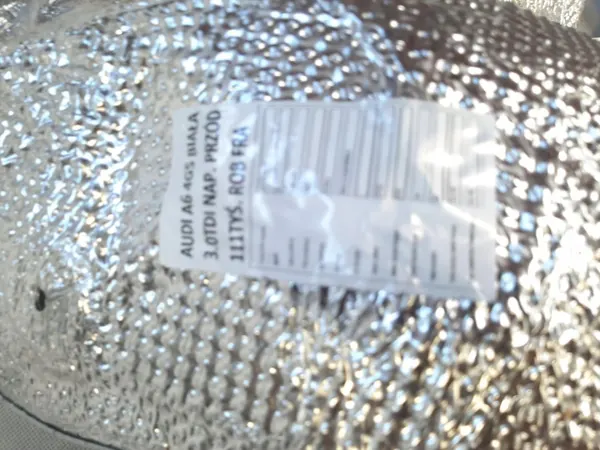 Pantalla térmica mampara Audi A6 C7 3.0 TDI OEM 4G0804165E image 3